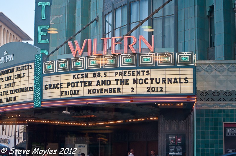 Grace Potter & the Nocturnals - 11/2/2012:  The Wiltern @ Los Angeles, CA