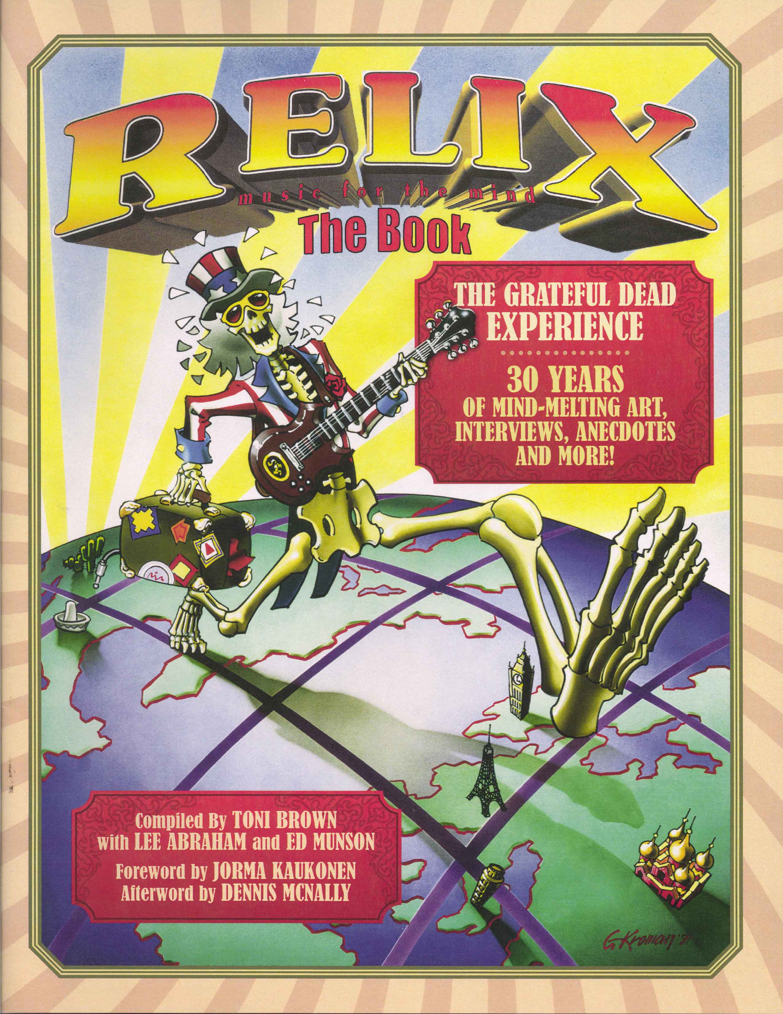 Toni Brown, Former Owner/Publisher of Relix Magazine Releases New Book