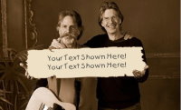 Create a KindPic Post or eCard with Bob Weir and Phil Lesh of the Grateful Dead