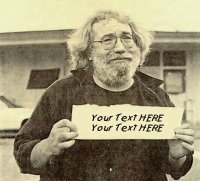 Create a KindPic Post or eCard with Jerry Garcia of the Grateful Dead