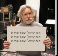 Create a KindPic Post or eCard with Bob Weir of the Grateful Dead