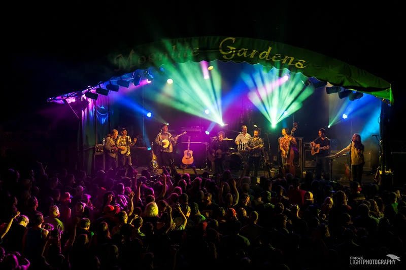 Yonder Mountain and Railroad Earth - 7/4/2014:  Moonlite Gardens, Cincinnati, Ohio