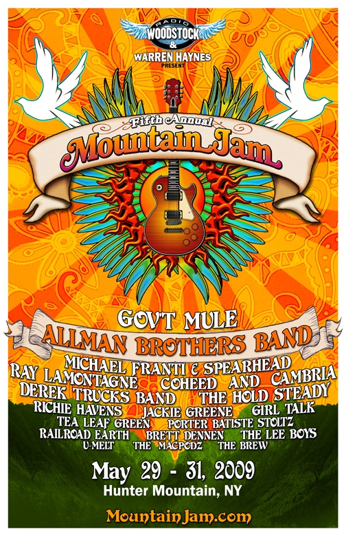 2009 Mountain Jam announced! Tix on Sale now!