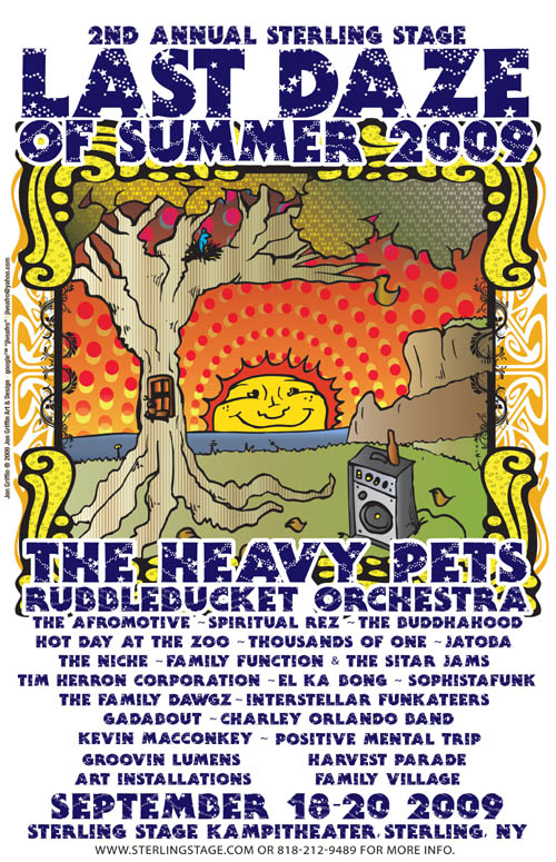 2nd ANNUAL LAST DAZE OF SUMMER MUSIC FESTIVAL SEPT 18-20, 2009