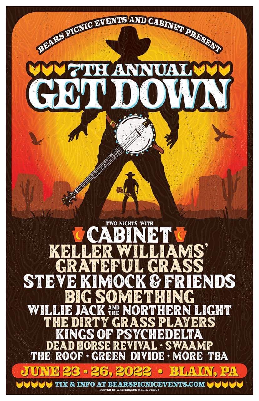 7th Annual Get Down June 23-26, 2022; Blain, PA