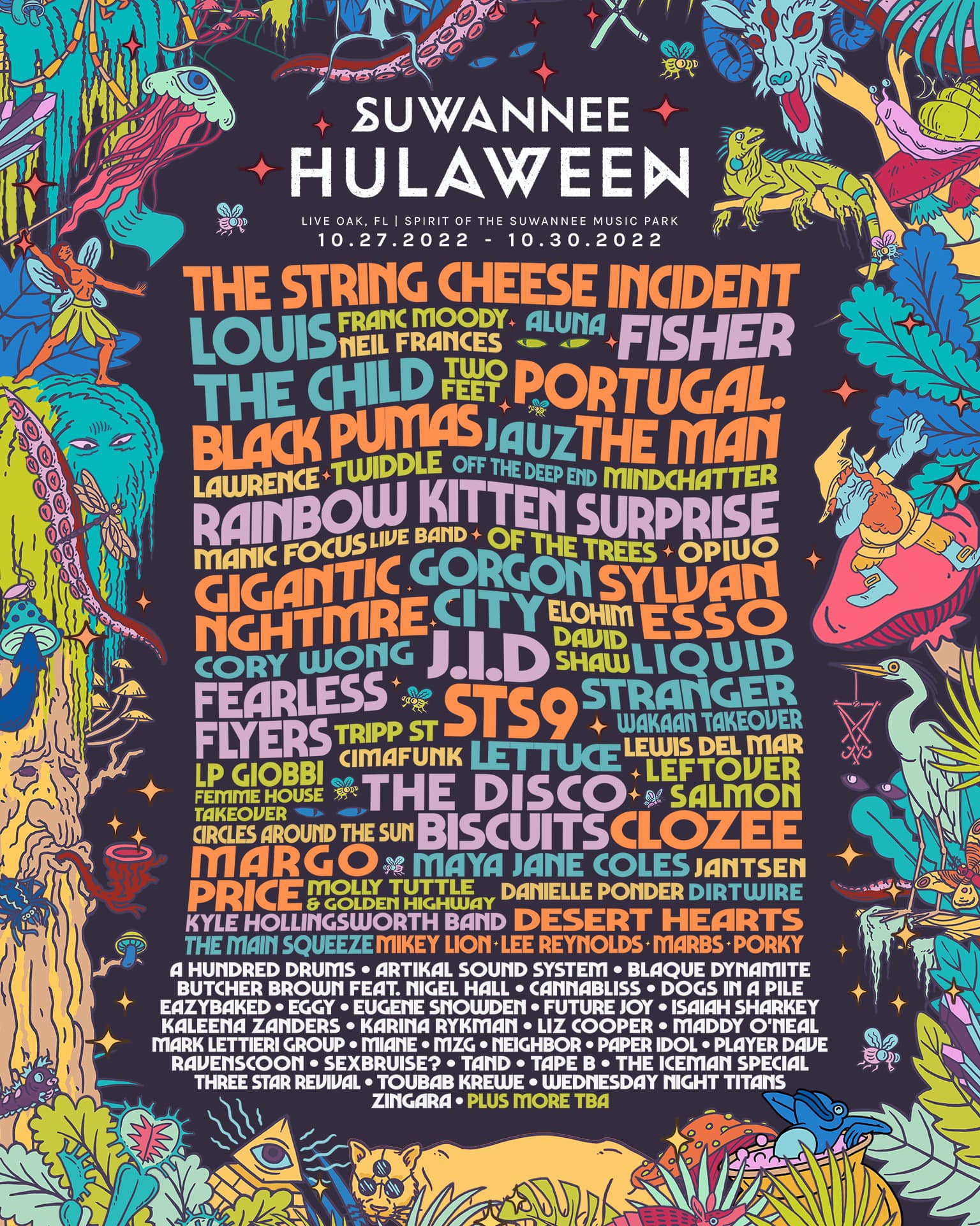 Suwanee Hulaween 2022: October 27 - 30, 2022; Live Oak, FL