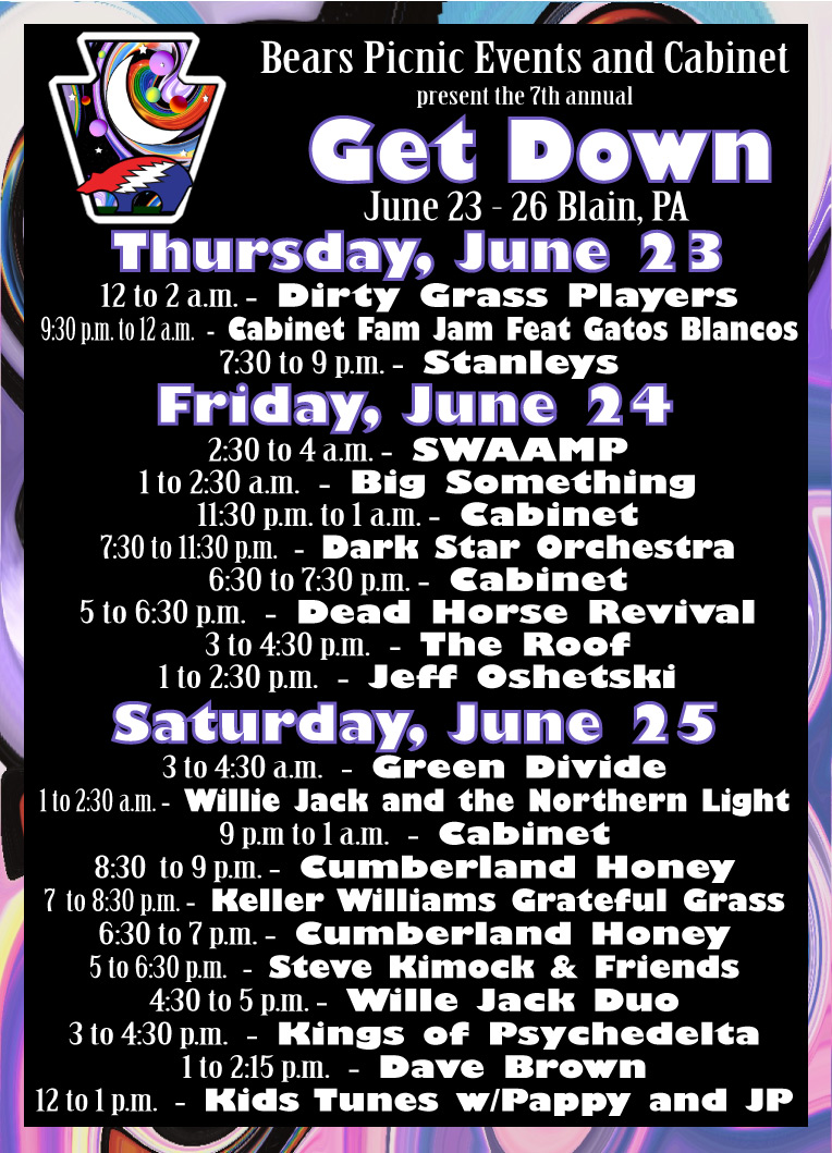 The Get Down feat. Cabinet, DSO, Keller, Kimock, Big Something & more!