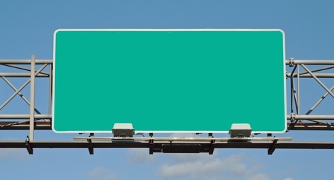 Create KindPics Post or eCards with a Road Sign
