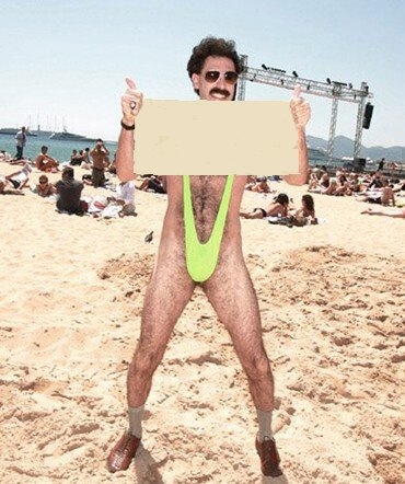 Create KindPics Post or eCards with Borat Sagdiyev