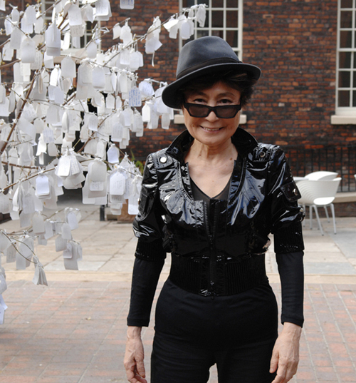 Yoko Ono Art Exhibit: Gallery Lelong, NYC - Touch Me